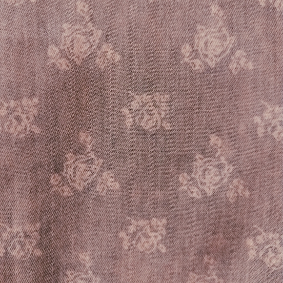 Seven floral denim button-up top - Picture 6 of 7